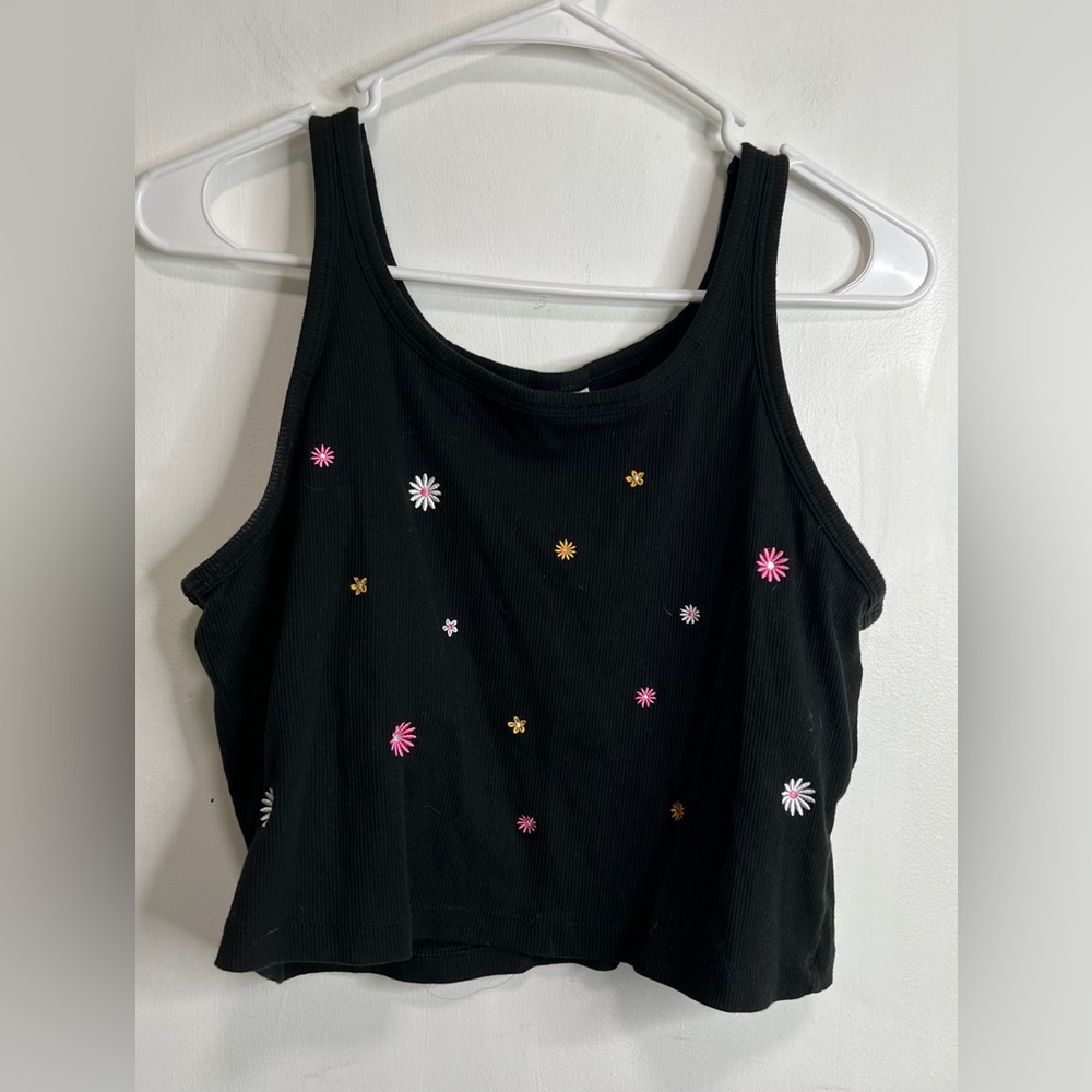 Victorias Secret Pink Floral Tank Top